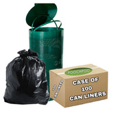 POOCHPOO heavy-duty can liner for dog waste with strong tear resistance