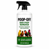 Poop-Off 32oz bottle for quick bird droppings removal and easy application.