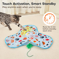 Potaroma hide-seek toy USB rechargeable for long play sessions.