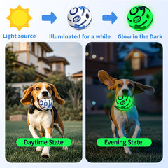 POTING Giggle Ball 3.94-inch size suits medium dogs for active play sessions.