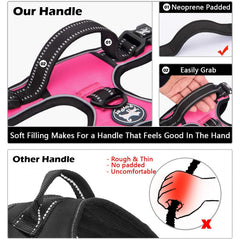 PoyPet breathable mesh padding keeps dog cool and comfy