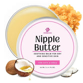 PREGNAPAWS nipple butter applied to nursing pets for soothing comfort during bonding.