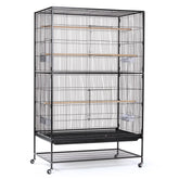 Prevue Pet Products flight cage front doors for easy access