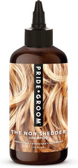 Pride and Groom Non Shedder bottle pour for controlled, easy application.