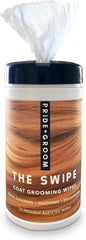 Pride and Groom The Swipe face wipe for quick facial refresh and deodorizing.