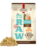 Primal Kibble in the Raw bag, ready-to-serve dry cat food.