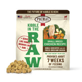 Primal Kibble in the Raw freeze-dried meat closeup highlights nutrient-rich flavor.
