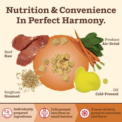 Primal Kibble scoop image demonstrates easy portioning for quick meals