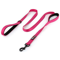 Primal Pet Gear dog leash 6ft dual-handles for precise control.