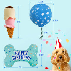 Prime Pets soft plush dog toy offers safe cuddling and soft texture.