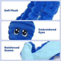 Prime Pets inner lining enhances durability for longer tossing and tug sessions.