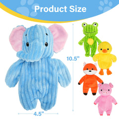 Prime Pets yellow duck plush toy for lively indoor games.