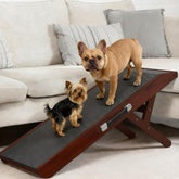 Priorpet dog ramp couch-setup offers stable climbing for pets on sofas.