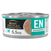 Purina Pro Plan Veterinary Diets EN Gastroenteric Feline Formula wet cat food pack 24 cans supports GI comfort.