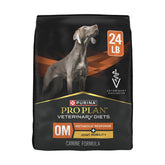 Pro Plan Veterinary Diets OM Metabolic Response Plus Joint Mobility kibble bag front supports weight management and mobility