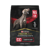 Purina Pro Plan Veterinary Diets CardioCare dog food bag front highlights heart-support formula.