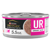 Pro Plan Veterinary Diets UR Urinary St/Ox wet cat food promotes urinary crystal control.