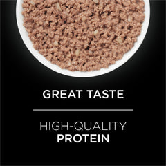 Pro Plan Veterinary Diets UR Urinary St/Ox formula supports struvite dissolution.