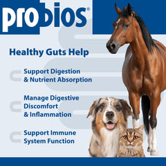 Probios Digestive Support 2-pack packaging displayed for multi-pet use.
