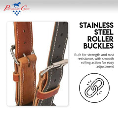 Professional's Choice The Dare collar on horse in field, easy daily wear.