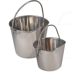 ProSelect flat-sided pail shown in multiple sizes for versatile use.