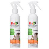 Protex PawZ SaniPaw bottle front showing dog-safe paw cleaner for daily use.
