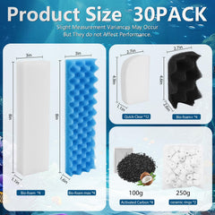 PROUDSCREW black bio-foam+ for debris capture and balanced flow.
