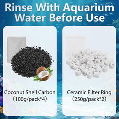 PROUDSCREW ceramic rings durable filtration with particle capture.