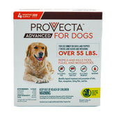 Provecta Advanced XL bottle pour highlights easy topical protection against fleas and ticks.