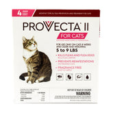 PROVECTA small-cat flea-application shows fast topical protection for 5-9 lb cats.
