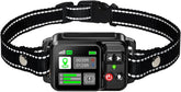 PRTRLFC GPS dog collar shows precise positioning for safe outdoor play.