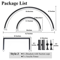 Pryitier self-adjusting fence keeps plants organized without constant readjustment.