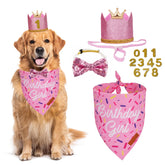 PTDECOR dog birthday party supplies create a festive look for your pup's special day.