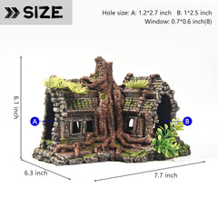 PTFJZ temple ruins underwater scene adds depth and a mysterious habitat.
