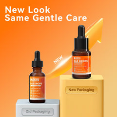 PUAINTA dog ear drops with finger cots enables hygienic application