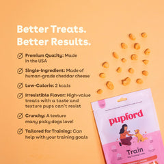 Pupford treats in pocket for on-the-go training