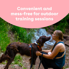 Pocket-ready Pupford treats for on-the-go training during walks