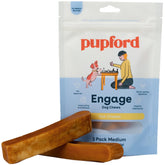 Pupford Yak Cheese Chews close-up showing firm texture for a long-lasting chew