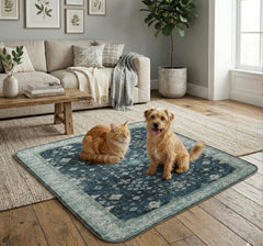 PUPIBOO washable pad waterproof backing keeps floors safe from spills.