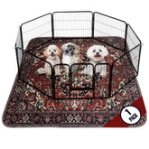 PUPIBOO washable pee pad with absorbent layers for strong liquid retention on hardwood floors.