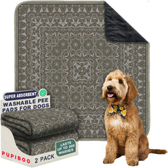 PUPIBOO washable pee pad for dogs with high absorbency and leak protection.