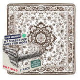 PUPIBOO washable pee pad for dogs with durable multi-layer design for leak-proof protection.
