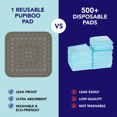 PUPIBOO reusable pad for dogs and cats, ideal for housebreaking.
