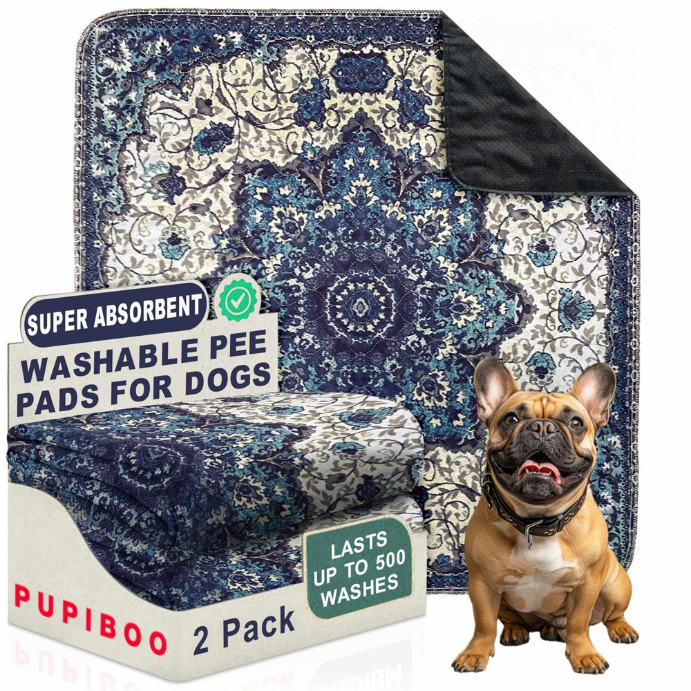 PUPIBOO washable pee pad with ultra-absorbent core protecting floors during housebreaking