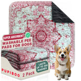 PUPIBOO ultra-absorbent pee pad for dogs and cats keeps floors dry.
