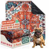 PUPIBOO washable pee pad with ultra-absorbent core for spill protection on floors