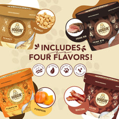 Puppy Cake Hoggin' Dogs peanut ice cream mix, natural ingredients for dogs