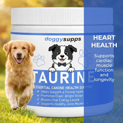 PuppyLabCo Taurine powder scoop for easy daily dosing