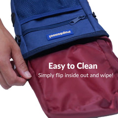 PupSensei water-resistant shell helps keep treats clean and odor-free.