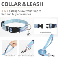 PUPTECK leash with 360-degree swivel for tangle-free walking